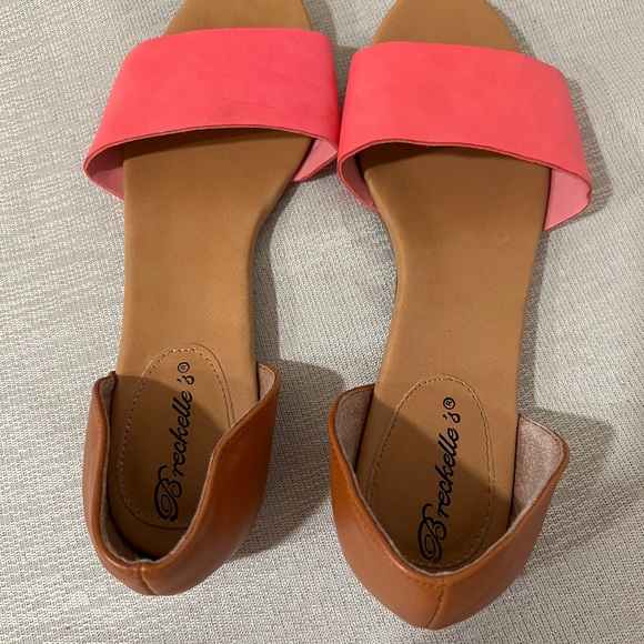 Breckelle’s Women’s Open Toe Flats/Sandals size 8 - Picture 5 of 11